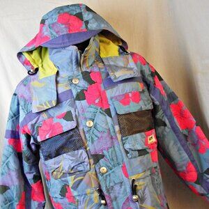 L'Agression Weekend Party Mens 1990s Ski Parka Jacket Snowboarding Medium